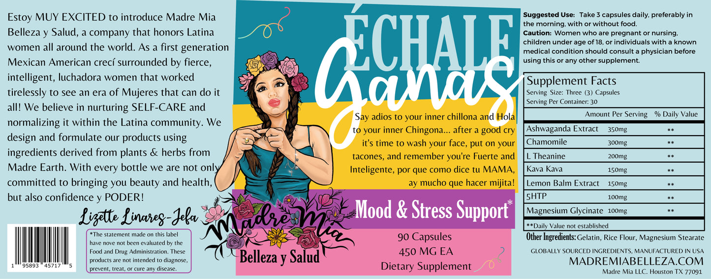 Échale Ganas Mood & Stress Support